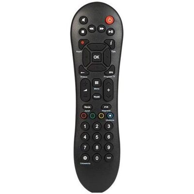 Blow Pilot RTV do obsługi dekoderów Polsat EVOBOX (9014#) (Gerätespezifische Fernbedienung, Infrarot), Fernbedienung, Schwarz Blow Pilot RTV do obsługi dekoderów Polsat EVOBOX (9014#) (Gerätespezifische Fernbedienung, Infrarot), Fernbedienung, Schwarz