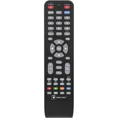 LP Cabletech 4 in 1 programmierbare Universalfernbedienung (Universal Fernbedienung, Infrarot), Fernbedienung LP Cabletech 4 in 1 programmierbare Universalfernbedienung (Universal Fernbedienung, Infrarot), Fernbedienung