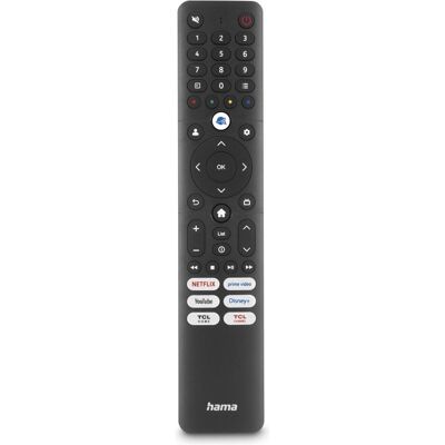 Hama Universal Remote Control TCL TV'S IR Lerend w/ 6 App-Buttons (Universal Fernbedienung, Infrarot), Fernbedienung, Schwarz Hama Universal Remote Control TCL TV'S IR Lerend w/ 6 App-Buttons (Universal Fernbedienung, Infrarot), Fernbedienung, Schwarz