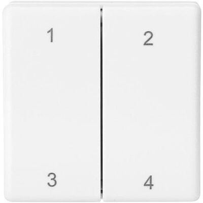 Eltako FMH4-rw Funk-Minihandsender EnOcean (Gerätespezifische Fernbedienung, Radio Frequency (RF)), Fernbedienung, Weiss Eltako FMH4-rw Funk-Minihandsender EnOcean (Gerätespezifische Fernbedienung, Radio Frequency (RF)), Fernbedienung, Weiss
