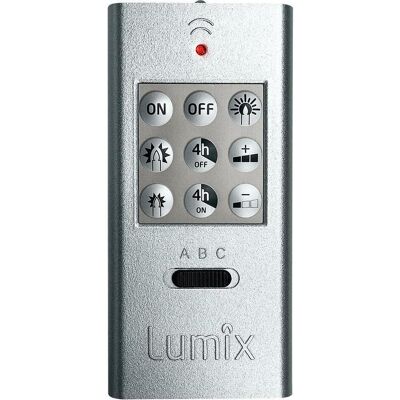 Krinner Lumix SuperLight Fernbedienung - Kompakt, Kabellos, Silber - Fernbedienung Krinner Lumix SuperLight Fernbedienung - Kompakt, Kabellos, Silber - Fernbedienung