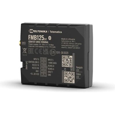 Teltonika, Navigationsgerät Zubehör, FMB125 – Vielseitiger 2G-Fahrzeugtracker mit RS232- und RS485-Schnittstellen Teltonika, Navigationsgerät Zubehör, FMB125 – Vielseitiger 2G-Fahrzeugtracker mit RS232- und RS485-Schnittstellen