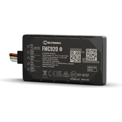 Teltonika, Navigationsgerät Zubehör, FMC920 - Das beliebteste kompakte 4G LTE Cat 1-Modell für grundlegende Ortungszwecke Teltonika, Navigationsgerät Zubehör, FMC920 - Das beliebteste kompakte 4G LTE Cat 1-Modell für grundlegende Ortungszwecke