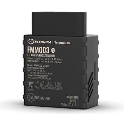 Teltonika, Navigationsgerät Zubehör, OBD Tracker 4G LTE mit OEM-Datenauslesung für Fahrzeuge Teltonika, Navigationsgerät Zubehör, OBD Tracker 4G LTE mit OEM-Datenauslesung für Fahrzeuge