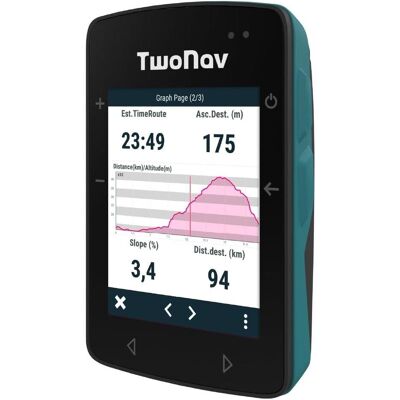 TwoNav, Navigationsgerät Zubehör, Roc MTB-GPS mit Spanien Topo-Karten, für Fahrrad, Gravel und Bikepacking TwoNav, Navigationsgerät Zubehör, Roc MTB-GPS mit Spanien Topo-Karten, für Fahrrad, Gravel und Bikepacking