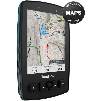 TwoNav, Navigationsgerät, GPS für Bergsteigen, Trekking und Wandern mit IGN Frankreich Karten (3.70") TwoNav, Navigationsgerät, GPS für Bergsteigen, Trekking und Wandern mit IGN Frankreich Karten (3.70")
