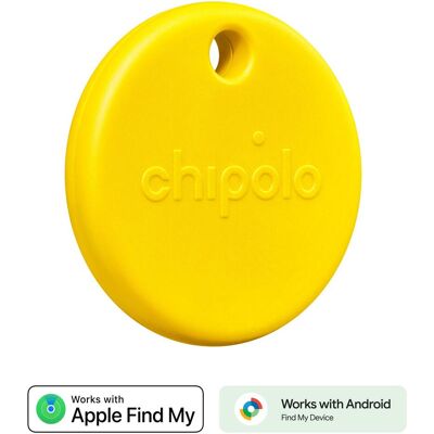 Chipolo Pop (Android, iOS), Tracker, Weiss, Gelb Chipolo Pop (Android, iOS), Tracker, Weiss, Gelb