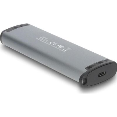 Delock USB 5 Gbps Kartenleser mit SD und Micro SD Slot und Aufbewahrungsfächern (USB-C), Speicherkartenlesegerät, Grau Delock USB 5 Gbps Kartenleser mit SD und Micro SD Slot und Aufbewahrungsfächern (USB-C), Speicherkartenlesegerät, Grau