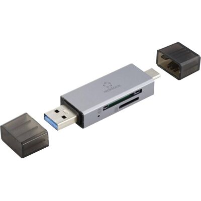 Renkforce RF-PCR-400 Externer Speicherkartenleser - SD, microSD, USB-A, USB-C Renkforce RF-PCR-400 Externer Speicherkartenleser - SD, microSD, USB-A, USB-C