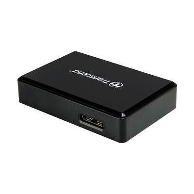 Transcend RDF9 Card Reader Black (USB 3.1), Speicherkartenlesegerät, Schwarz Transcend RDF9 Card Reader Black (USB 3.1), Speicherkartenlesegerät, Schwarz