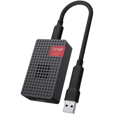 Lexar microSD Express USB-C Reader (USB 3.2 Gen 2, USB-C), Speicherkartenlesegerät Lexar microSD Express USB-C Reader (USB 3.2 Gen 2, USB-C), Speicherkartenlesegerät