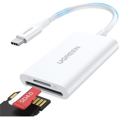Ugreen CM265 (USB-C), Speicherkartenlesegerät, Weiss Ugreen CM265 (USB-C), Speicherkartenlesegerät, Weiss