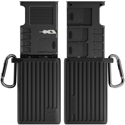 Ulanzi MCR 02 Multifunctional High Speed Card Reader Case (USB-C), Speicherkartenlesegerät, Schwarz Ulanzi MCR 02 Multifunctional High Speed Card Reader Case (USB-C), Speicherkartenlesegerät, Schwarz