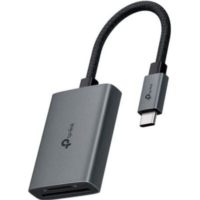 TP-Link USB TYP-C ZU SD UND TF 3.0 ADAPTER 1X SD + 1 XTF BIS ZU 104M, Speicherkartenlesegerät, Grau TP-Link USB TYP-C ZU SD UND TF 3.0 ADAPTER 1X SD + 1 XTF BIS ZU 104M, Speicherkartenlesegerät, Grau