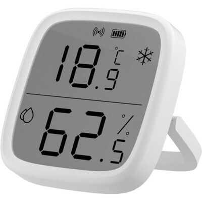 Sonoff Zigbee 3.0 Sensor für Temperatur und Luftfeuchtigkeit, Thermometer + Hygrometer, Weiss Sonoff Zigbee 3.0 Sensor für Temperatur und Luftfeuchtigkeit, Thermometer + Hygrometer, Weiss