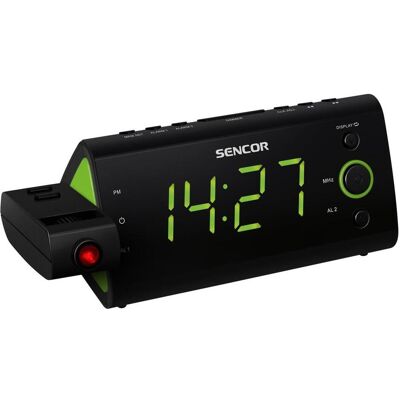 Sencor, Wecker, SRC 330 GN - Uhr - Digital - FM - LED - 3,05 cm (1.2 Zoll) - Grün Sencor, Wecker, SRC 330 GN - Uhr - Digital - FM - LED - 3,05 cm (1.2 Zoll) - Grün