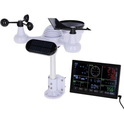 Kerbl Digitale Wetterstation 7in1 WiFi mit Funkstation, Wetterstation, Weiss, Schwarz Kerbl Digitale Wetterstation 7in1 WiFi mit Funkstation, Wetterstation, Weiss, Schwarz