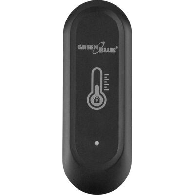 Greenblue WLAN-Temperatur- und Feuchtigkeitssensor für den Aussenbereich, Android/iOS, 3,0 V DC, LR03x2,, Thermometer + Hygrometer, Schwarz Greenblue WLAN-Temperatur- und Feuchtigkeitssensor für den Aussenbereich, Android/iOS, 3,0 V DC, LR03x2,, Thermometer + Hygrometer, Schwarz