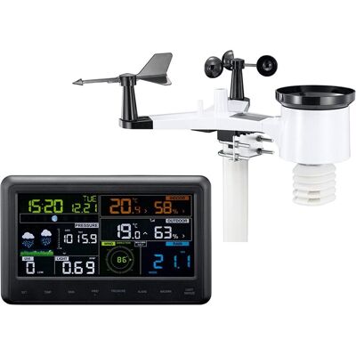 Rosenborg WS2901 Professioneel Draadloos Weerstation, Wetterstation, Weiss Rosenborg WS2901 Professioneel Draadloos Weerstation, Wetterstation, Weiss