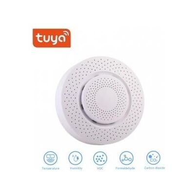 Tuya SAB-01 -ilmanlaatusensori, WiFi, Thermometer + Hygrometer Tuya SAB-01 -ilmanlaatusensori, WiFi, Thermometer + Hygrometer
