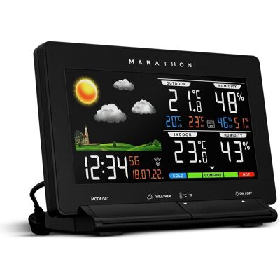Marathon Ba030021-eu1-nero Wetterstation - Wetterstation Marathon Ba030021-eu1-nero Wetterstation - Wetterstation
