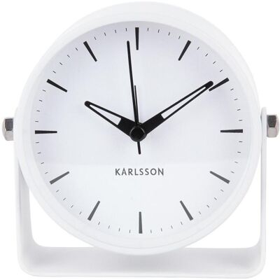 Karlsson, Wecker, Klassischer Wecker Calm Weiss Karlsson, Wecker, Klassischer Wecker Calm Weiss