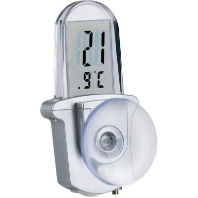 Grundig Thermometer aussen, Thermometer + Hygrometer, Silber Grundig Thermometer aussen, Thermometer + Hygrometer, Silber
