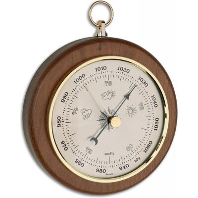 TFA 29.4002 Analoges Barometer aus Eiche, Wetterstation, Braun TFA 29.4002 Analoges Barometer aus Eiche, Wetterstation, Braun