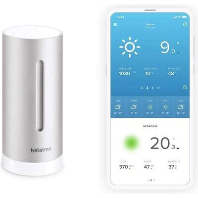 Netatmo Nim01-Ww, Wetterstation Zubehör, Silber Netatmo Nim01-Ww, Wetterstation Zubehör, Silber