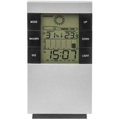Bradas WL-M22, Wetterstation, Weiss, Schwarz Bradas WL-M22, Wetterstation, Weiss, Schwarz