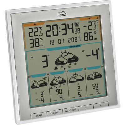 TFA ID 08, Wetterstation, Weiss TFA ID 08, Wetterstation, Weiss
