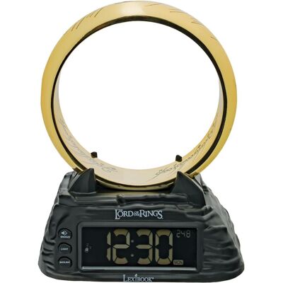 Lexibook, Wecker, Digital alarm clock Lord Of The Ring Schwarz/Gold Lexibook, Wecker, Digital alarm clock Lord Of The Ring Schwarz/Gold