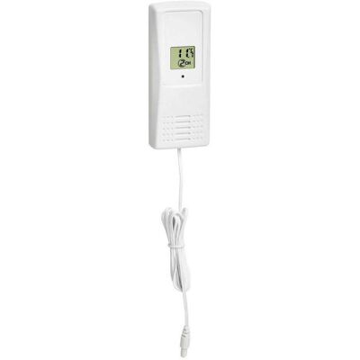 TFA Funk Kabel-Temperatursender 30.3229.02 für Trio, Klima Monitor, Venice, Wetterstation Zubehör, Weiss TFA Funk Kabel-Temperatursender 30.3229.02 für Trio, Klima Monitor, Venice, Wetterstation Zubehör, Weiss
