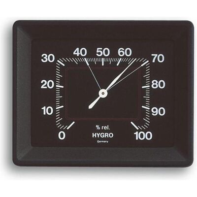TFA Hygrometer, Thermometer + Hygrometer, Schwarz TFA Hygrometer, Thermometer + Hygrometer, Schwarz