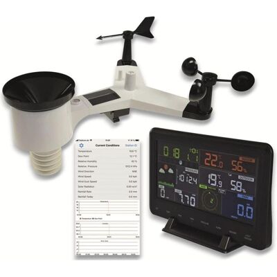 Chilitec Digitale Funk-Wetterstation "CTW-902 Wi", Wetterstation, Weiss, Schwarz Chilitec Digitale Funk-Wetterstation "CTW-902 Wi", Wetterstation, Weiss, Schwarz
