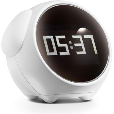Fuj Tek, Wecker, Rechargeable table alarm clock, white Fuj Tek, Wecker, Rechargeable table alarm clock, white