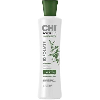 CHI, Shampoo, PowerPlus - Exfoliate Shampoo (Flüssiges Shampoo, 355 ml) CHI, Shampoo, PowerPlus - Exfoliate Shampoo (Flüssiges Shampoo, 355 ml)