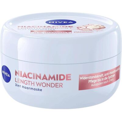 NIVEA, Haarmaske, Niacinamide Length Wonder 3in1 Haarmaske (200 ml) NIVEA, Haarmaske, Niacinamide Length Wonder 3in1 Haarmaske (200 ml)