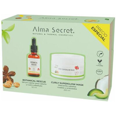 Alma Secret, Haargel + Haarwachs, Curly Hair Care Styling Produkte 2 Stück (200 ml) Alma Secret, Haargel + Haarwachs, Curly Hair Care Styling Produkte 2 Stück (200 ml)