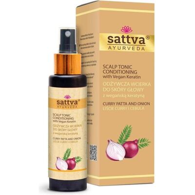 Sattva Ayurveda, Kopfhautpflege, SATTVA Hair Tonic wcierka do włosów Curry Pasta & Onion 100ml (100 ml) Sattva Ayurveda, Kopfhautpflege, SATTVA Hair Tonic wcierka do włosów Curry Pasta & Onion 100ml (100 ml)