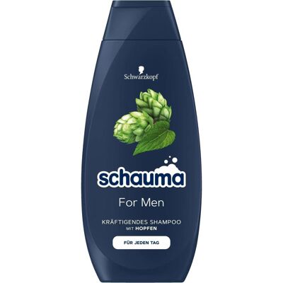 Schwarzkopf, Shampoo, Shampoo For Men 400ml (Flüssiges Shampoo, 400 ml) Schwarzkopf, Shampoo, Shampoo For Men 400ml (Flüssiges Shampoo, 400 ml)