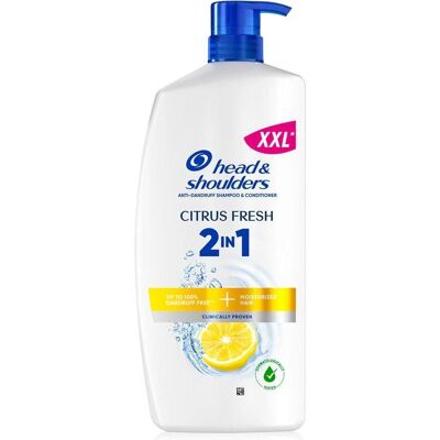 Head & Shoulders, Shampoo, Zitrusfrisch 2in1 Shampoo und Spülung (800 ml) Head & Shoulders, Shampoo, Zitrusfrisch 2in1 Shampoo und Spülung (800 ml)