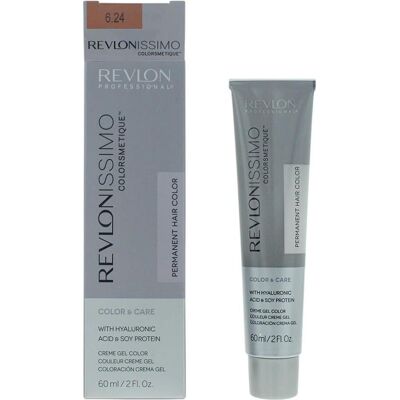 Revlon, Haarfarbe, Revlonissimo Colorsmetique 624 Dark Coppery Pearl Blonde Hair Color 2 Oz (Dunkel Kupfer Pearl Blond) Revlon, Haarfarbe, Revlonissimo Colorsmetique 624 Dark Coppery Pearl Blonde Hair Color 2 Oz (Dunkel Kupfer Pearl Blond)