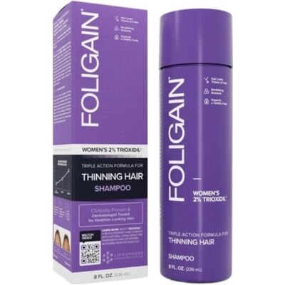 Foligain, Shampoo, Shampoo against hair loss Triple Action (Women's Shampoo) 236 ml (236 ml) Foligain, Shampoo, Shampoo against hair loss Triple Action (Women's Shampoo) 236 ml (236 ml)