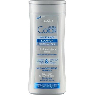Joanna, Shampoo, Ultra Color Mild Shampoo Moisturizing Shampoo Foronde Hair 200Ml (Flüssiges Shampoo, 200 ml) Joanna, Shampoo, Ultra Color Mild Shampoo Moisturizing Shampoo Foronde Hair 200Ml (Flüssiges Shampoo, 200 ml)
