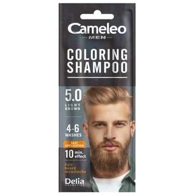Cameleo, Shampoo, Men Färbeshampoo - Hellbraun 15ml Cameleo, Shampoo, Men Färbeshampoo - Hellbraun 15ml