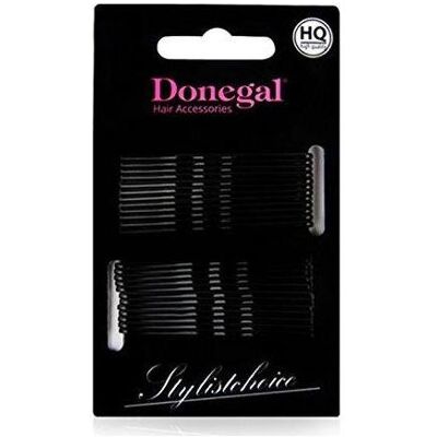 Donegal, Haarklammer + Haarclips, Hairpinsack 5Cm 24Pcs. 5091 (24 Stk.) Donegal, Haarklammer + Haarclips, Hairpinsack 5Cm 24Pcs. 5091 (24 Stk.)