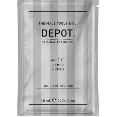 Depot, Haargel + Haarwachs, 300 Hair Stylings No 311 Uv Filter Hair Styling Cream Medium Hold - 10 Ml (10 ml) Depot, Haargel + Haarwachs, 300 Hair Stylings No 311 Uv Filter Hair Styling Cream Medium Hold - 10 Ml (10 ml)
