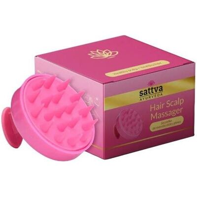 Sattva Ayurveda, Kopfhautpflege, SATTVA Szczotka do masażu skóry głowy Różowa 1szt Sattva Ayurveda, Kopfhautpflege, SATTVA Szczotka do masażu skóry głowy Różowa 1szt