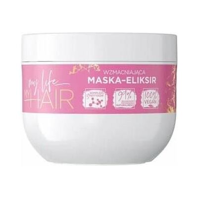Eveline, Haarmaske, My Life My Hair Strengthening Mask-Elixir 300Ml (300 ml) Eveline, Haarmaske, My Life My Hair Strengthening Mask-Elixir 300Ml (300 ml)